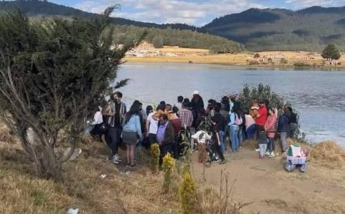 Video: Una broma le costó la vida; se ahogó en la Laguna de Salazar en La Marquesa